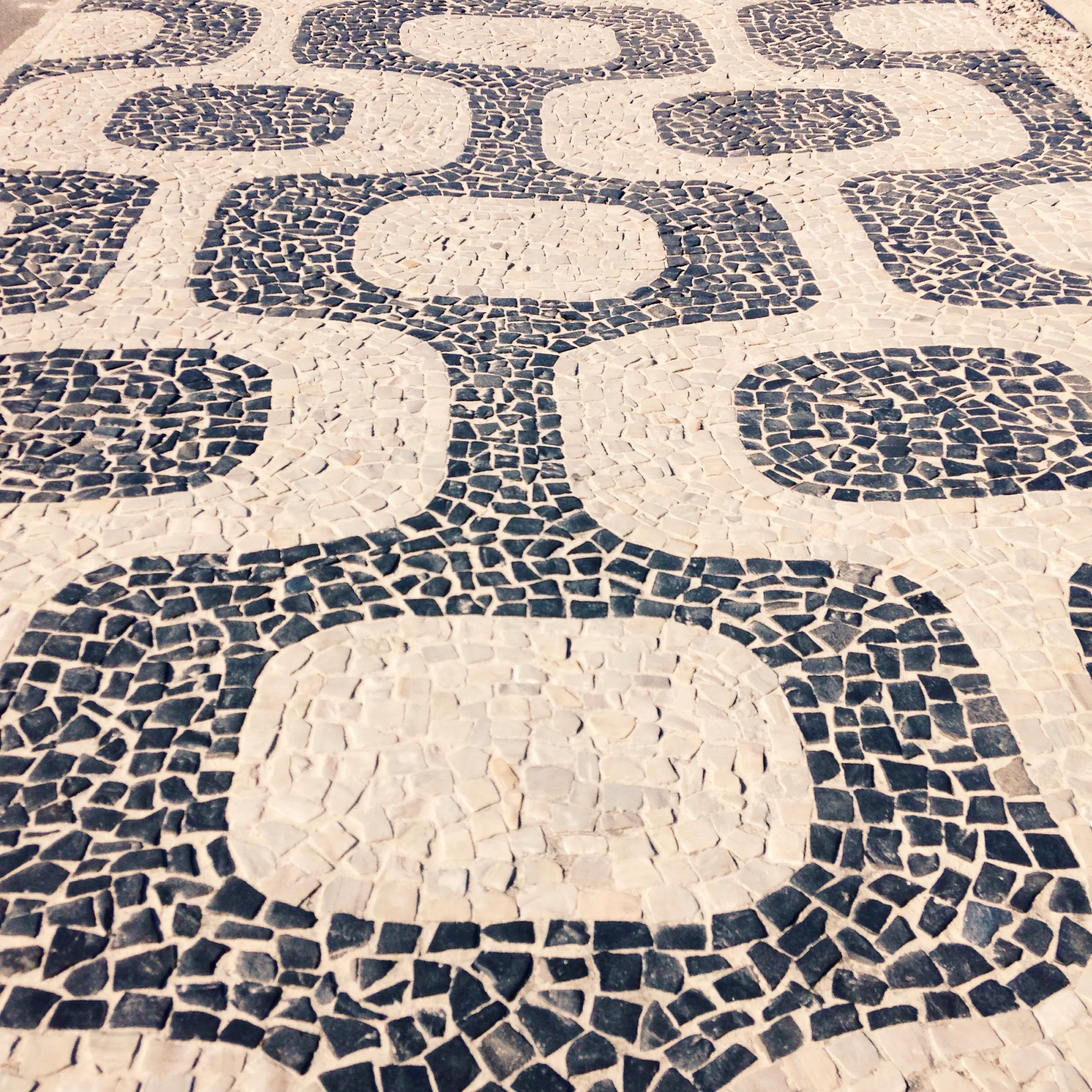 Impanema Beach Sidewalk