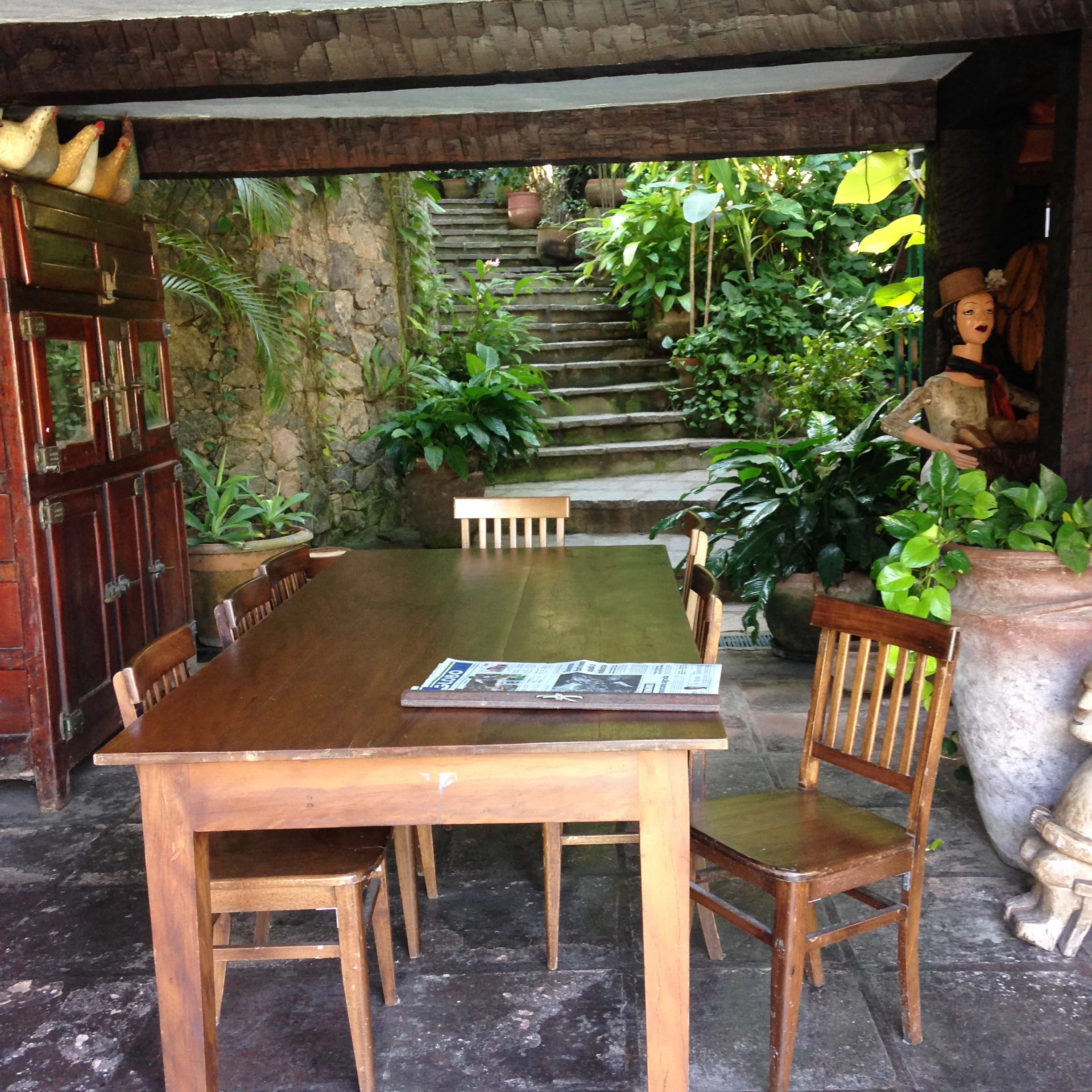 Lobby in my Hotel, all furniture made in brazil