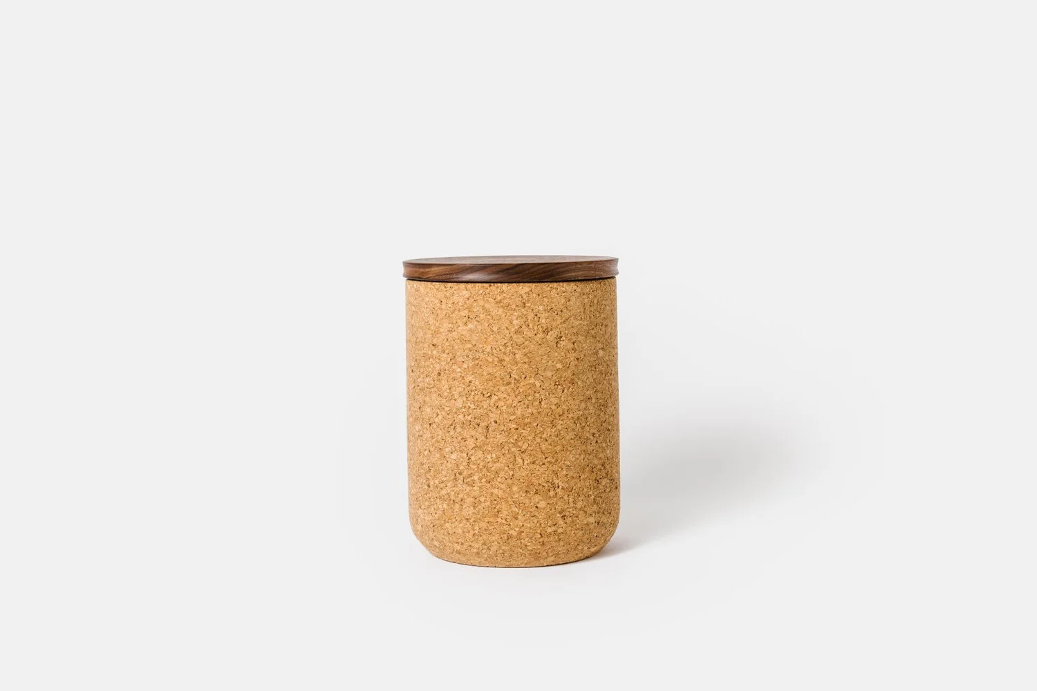 Large Walnut Canister