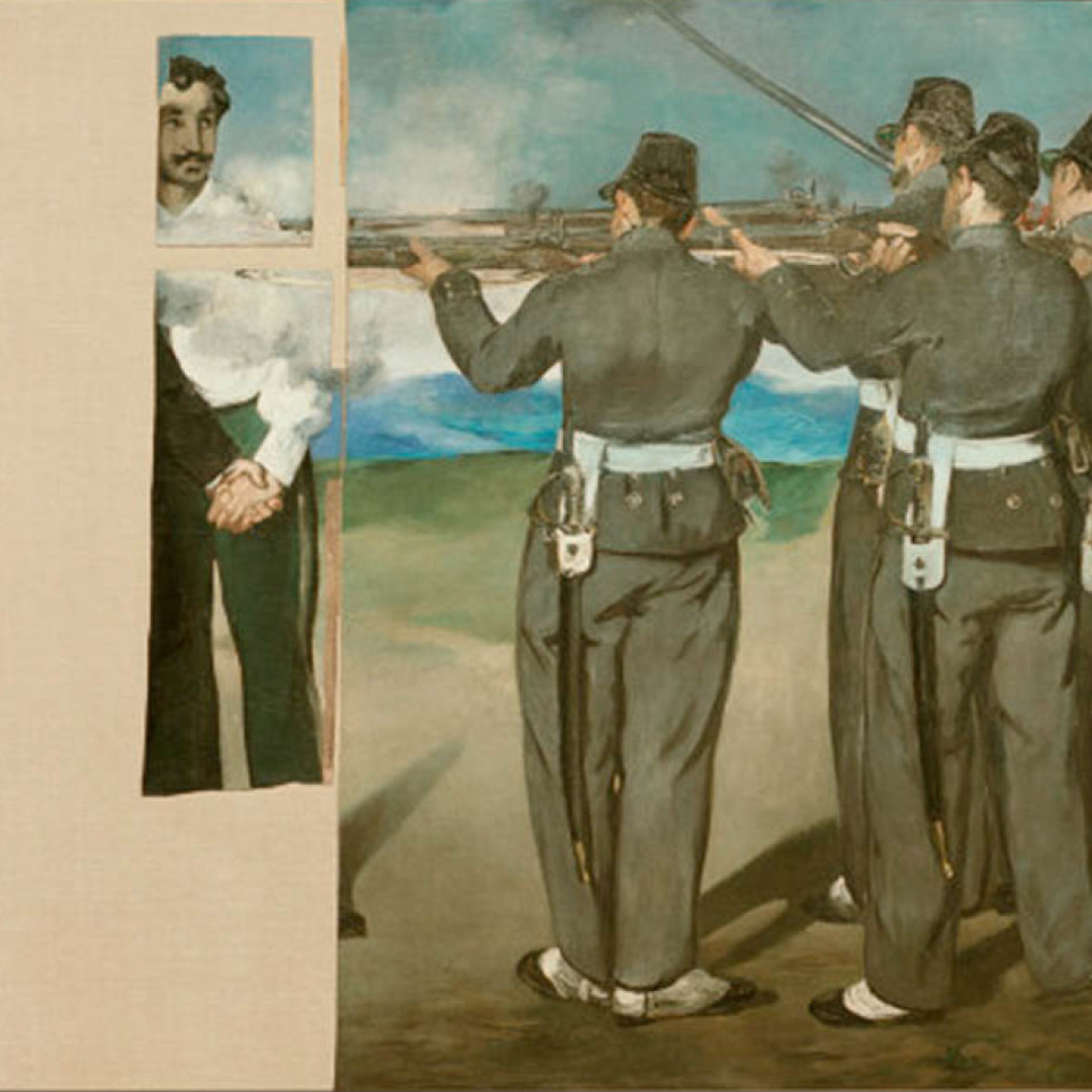 The Execution of Emperor Maximilian by Edouard Manet 1867-68