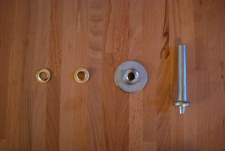 Eyelet punch.