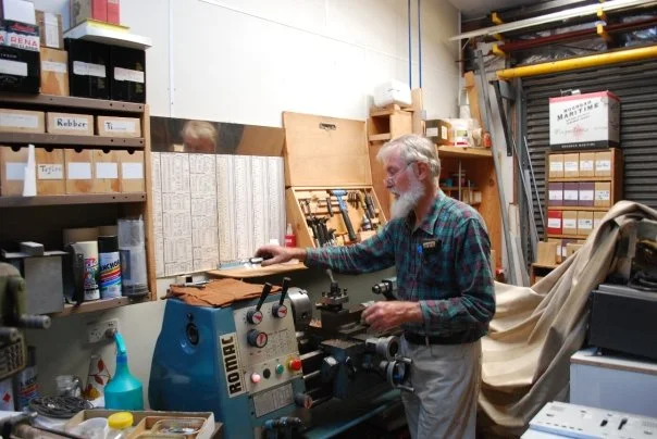I’m not actually sure what we used the lathe for, but it made sense at the time.