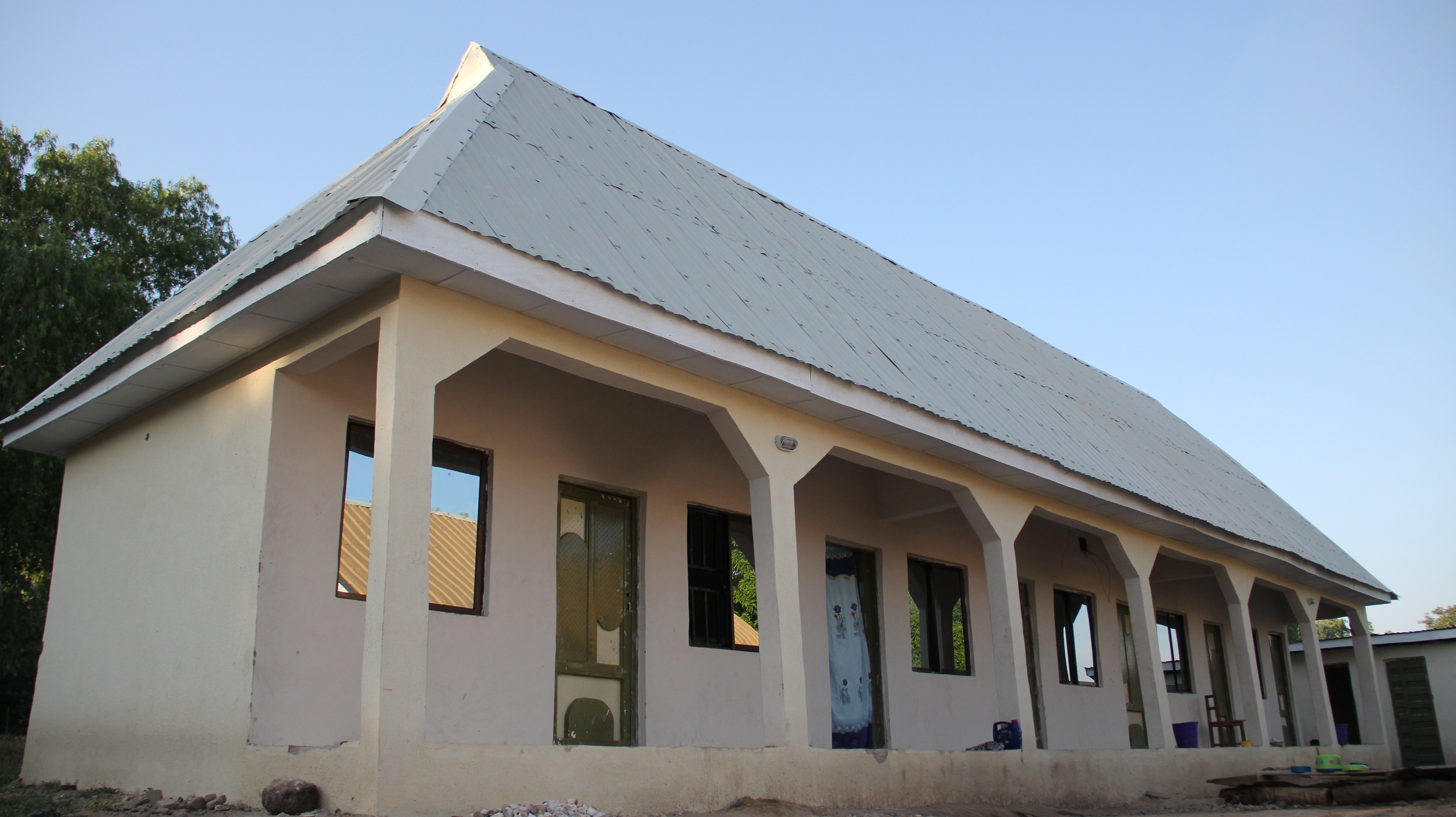  New 6-plex dorm for single men houses 12 students, and is a model for future housing development on campus. 