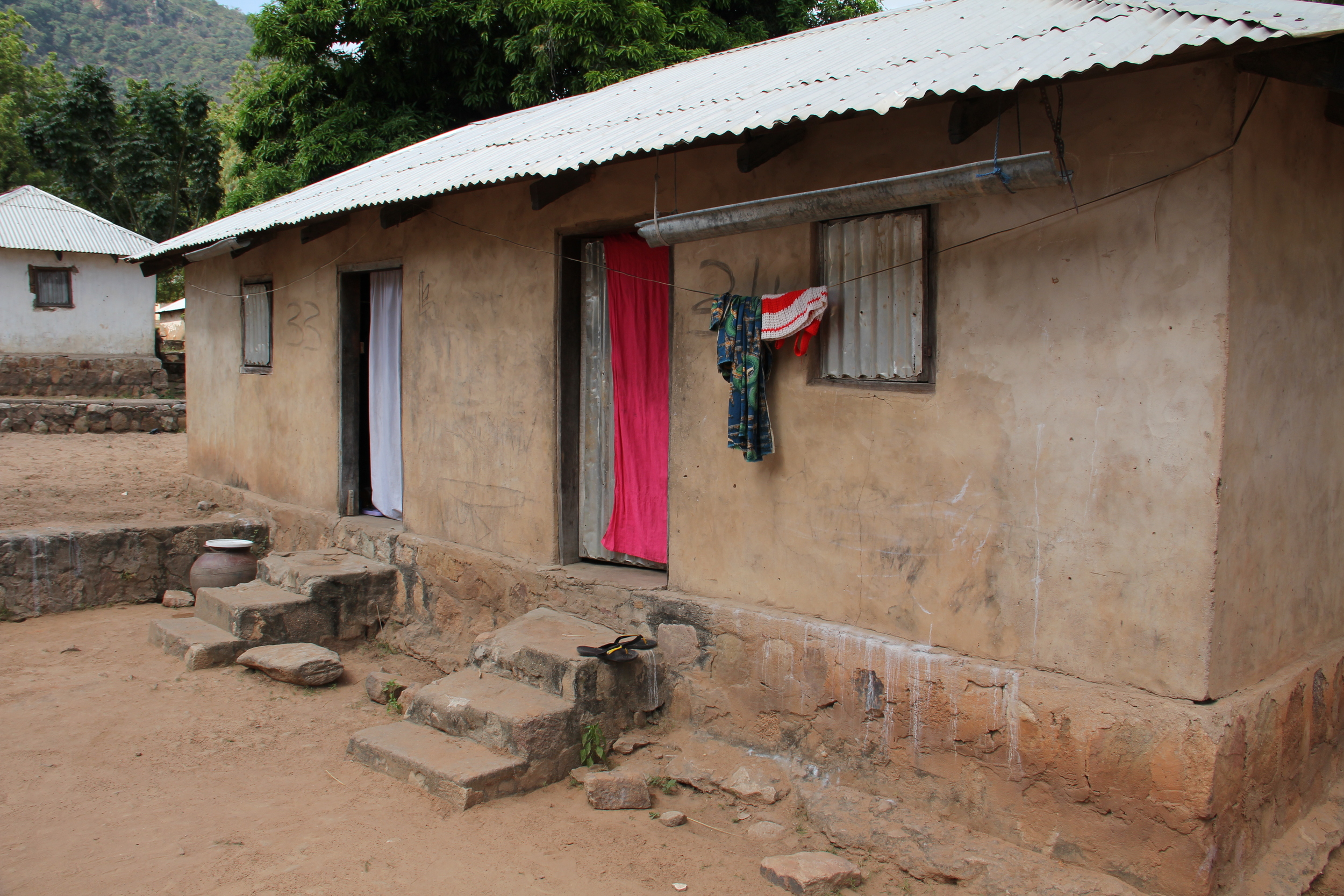  A duplex in the married student neighborhood. 