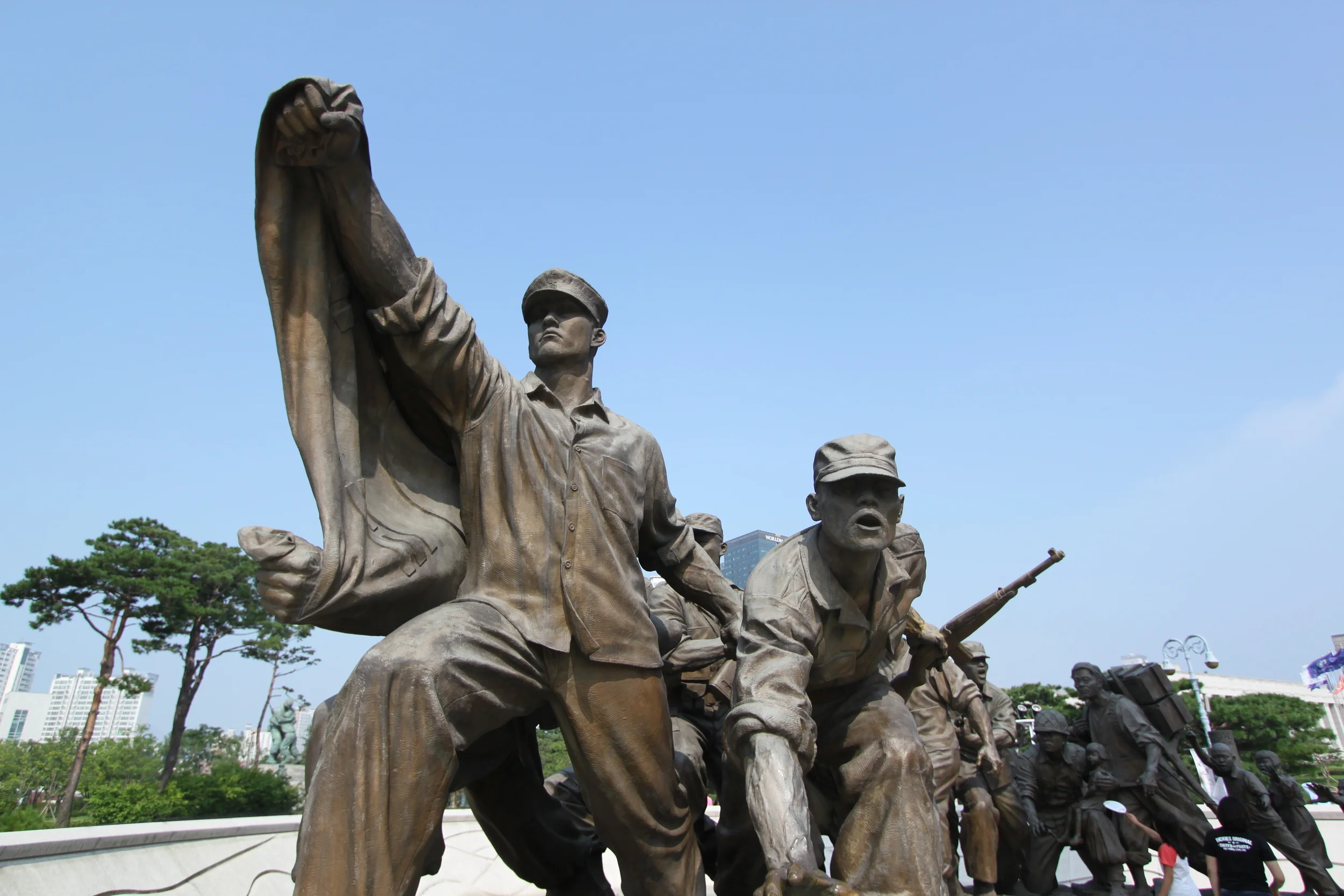 Sculpture at War Memorial of Korea