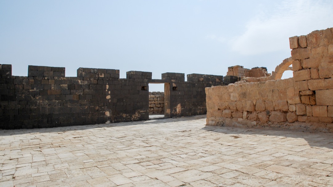 Reconstructed basalt walls