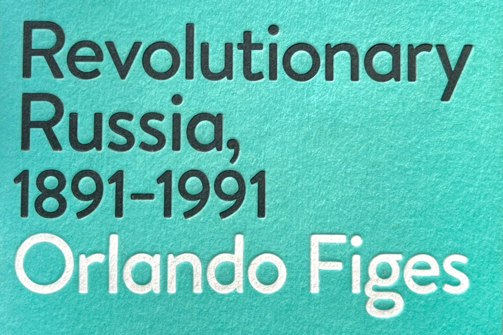 Bokmelding: «Revolutionary Russia, 1891–1991»