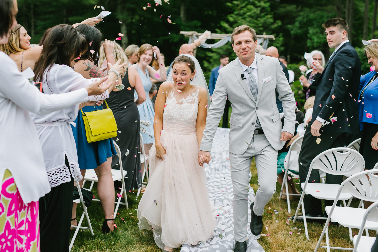 Emily Tebbetts Photography - back yard wedding gif atkinson nh confetti recessional bride and groom pizza truck -10.jpg