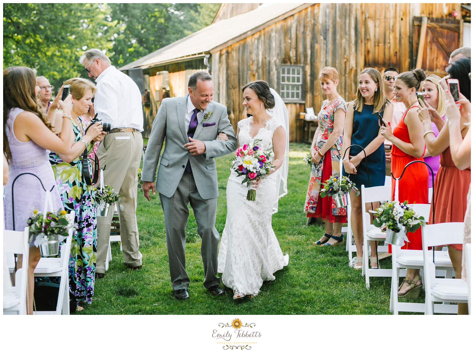 Emily Tebbetts Photography - webb barn wedding wethersfield ct connecticut rustic chic wedding first look fathers day emotional -4.jpg