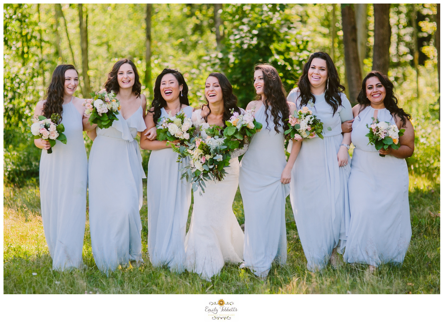 Emily Tebbetts Photography - Jackie and Ben Worthington Inn Four Corners Worthington MA Western Massachusetts Wedding Barn wedding rustic glamorous wedding bride soft waves lace wallpaper field bookcase-6.jpg