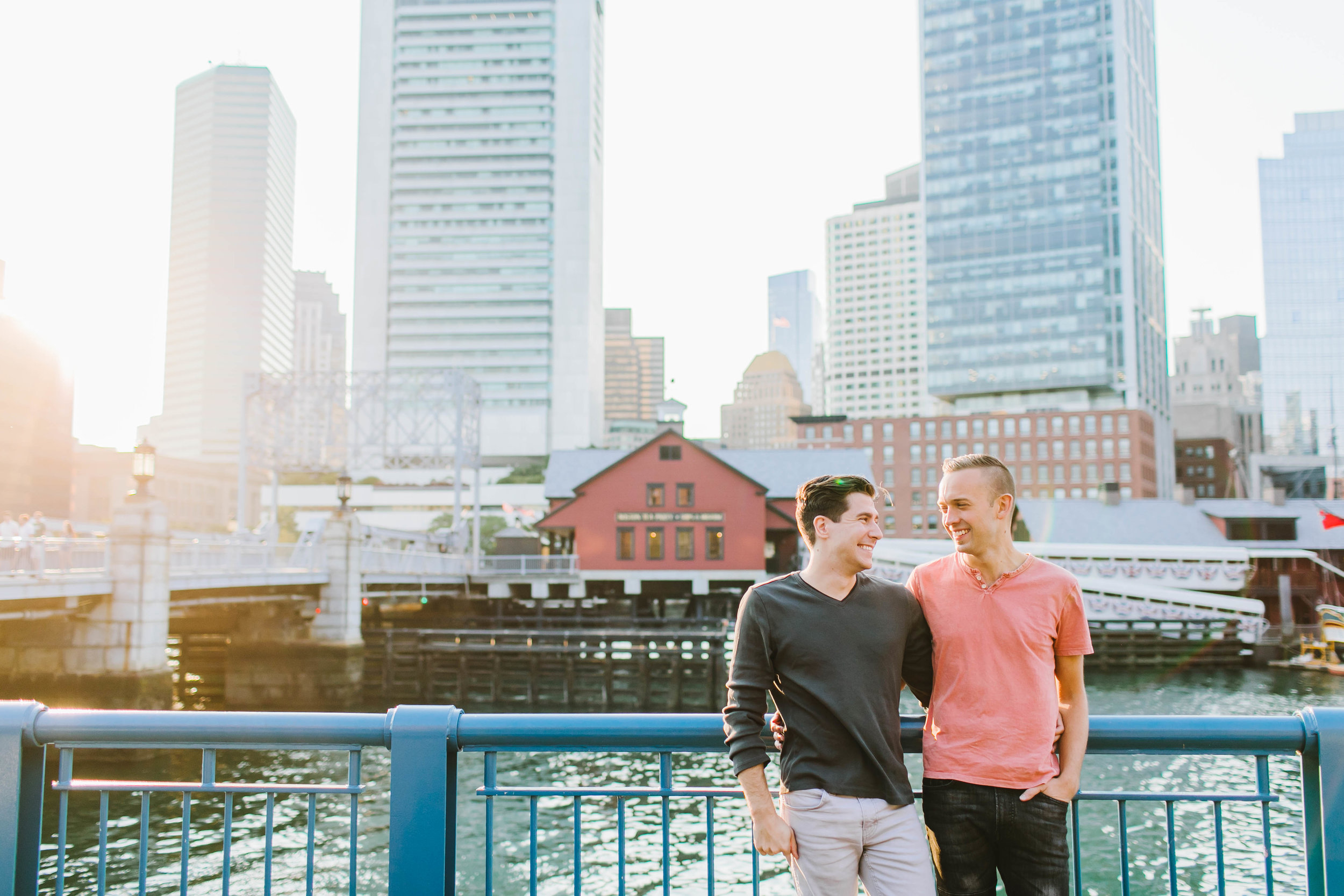 Fort Point Boston City Engagement Session ICA Childrens Museum LGBTQ same sex couple - Emily Tebbetts Photography-8.jpg