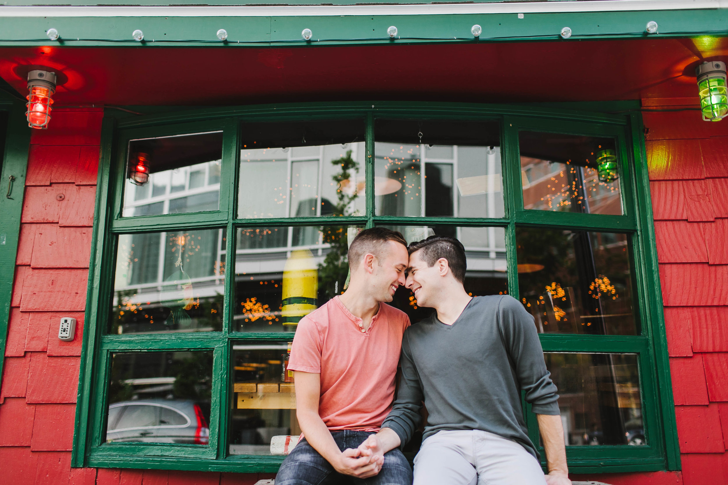 Fort Point Boston City Engagement Session ICA Childrens Museum LGBTQ same sex couple - Emily Tebbetts Photography-35.jpg