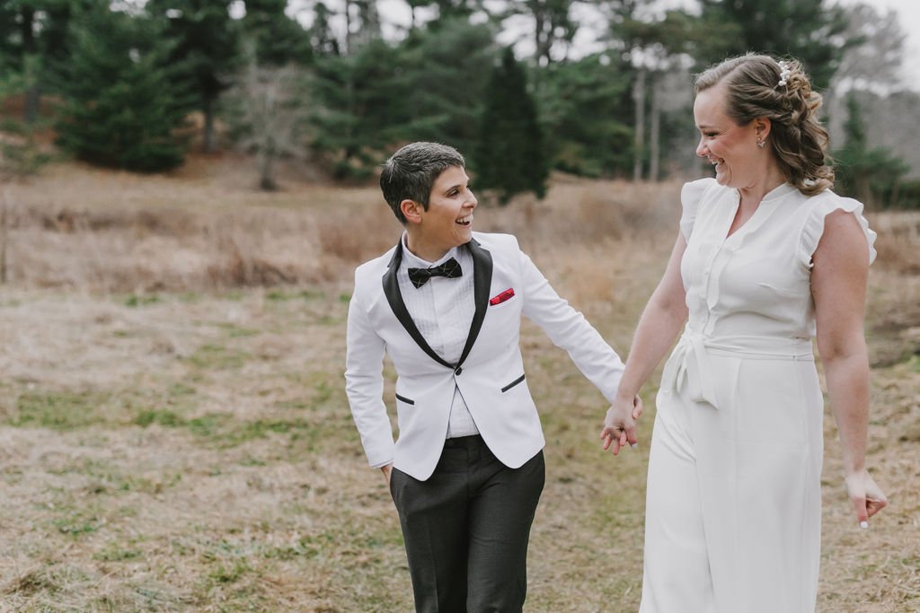 Tobey+Lindsey'sWedding-EmilyTebbettsPhotography-50 Intimate Queer Lesbian LGBTQ Winter Boston Arboretum Jamaica Plain Roslindale Wedding at the Milky Way Lounge and Restaurant in Massachusetts new england by queer elopement photographer .jpg