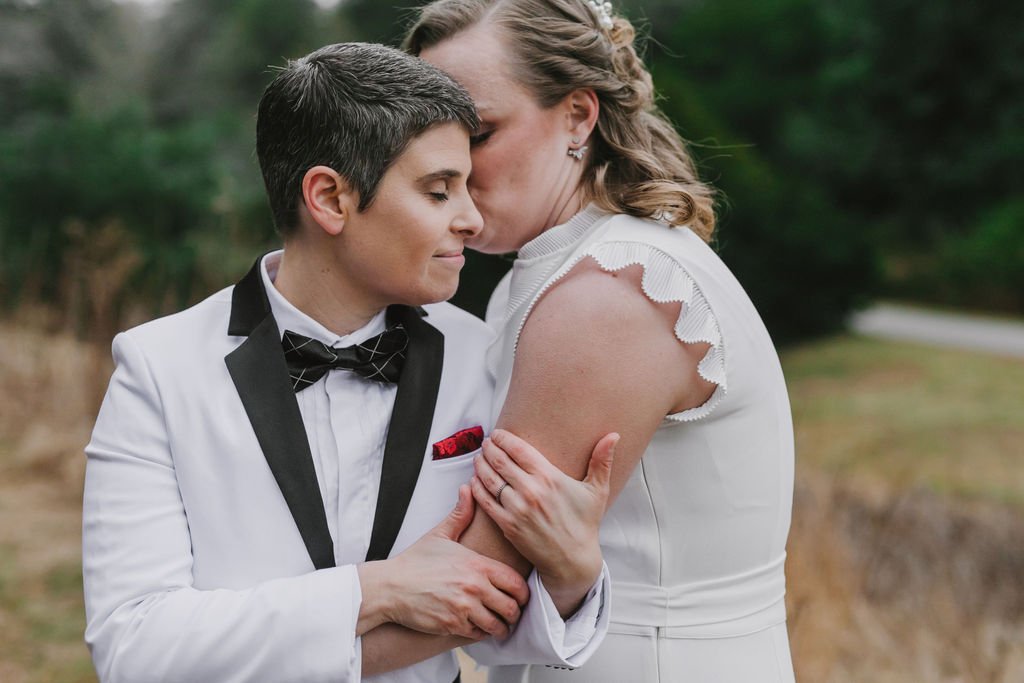 Tobey+Lindsey'sWedding-EmilyTebbettsPhotography-57 Intimate Queer Lesbian LGBTQ Winter Boston Arboretum Jamaica Plain Roslindale Wedding at the Milky Way Lounge and Restaurant in Massachusetts new england by queer elopement photographer .jpg