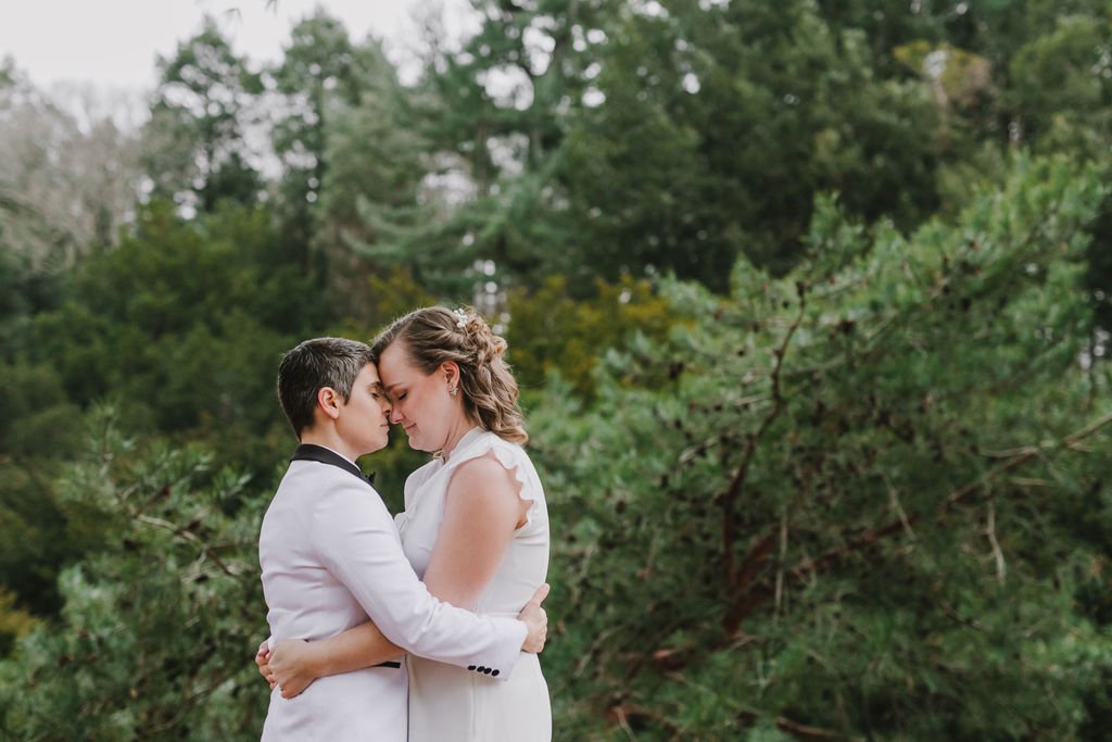 Tobey+Lindsey'sWedding-EmilyTebbettsPhotography-87 Intimate Queer Lesbian LGBTQ Winter Boston Arboretum Jamaica Plain Roslindale Wedding at the Milky Way Lounge and Restaurant in Massachusetts new england by queer elopement photographer .jpg