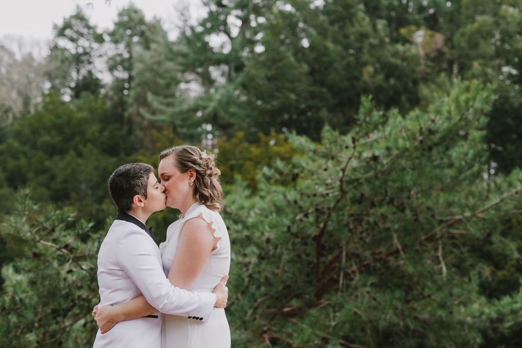 Tobey+Lindsey'sWedding-EmilyTebbettsPhotography-90 Intimate Queer Lesbian LGBTQ Winter Boston Arboretum Jamaica Plain Roslindale Wedding at the Milky Way Lounge and Restaurant in Massachusetts new england by queer elopement photographer .jpg