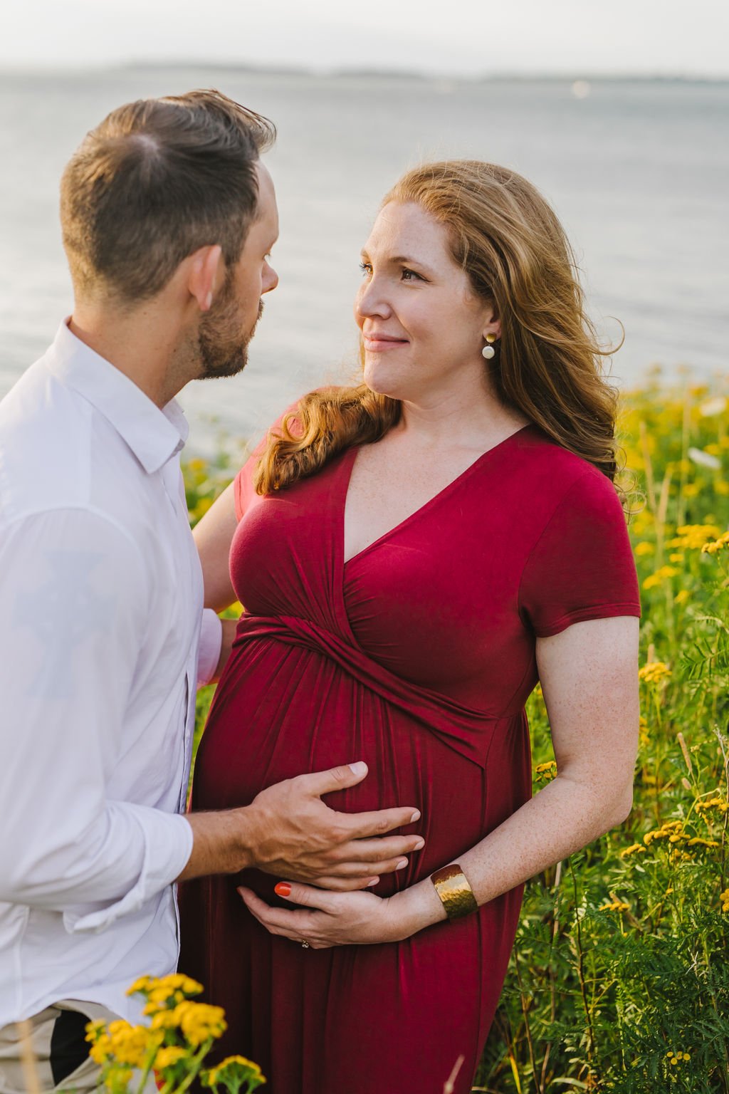 Claire+Jim-Maternity2021-Emily Tebbetts Photography-31Maternity portrait couples session south shore nut island quincy worlds end ocean beach seaside queer photographer.jpg