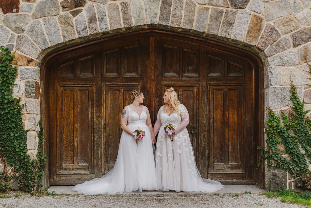 Alex+LaurenWedding-emily tebbetts photography-351 borderland state park queer lesbian LGBTQ intimate wedding elopement boston wedding photographer.jpg