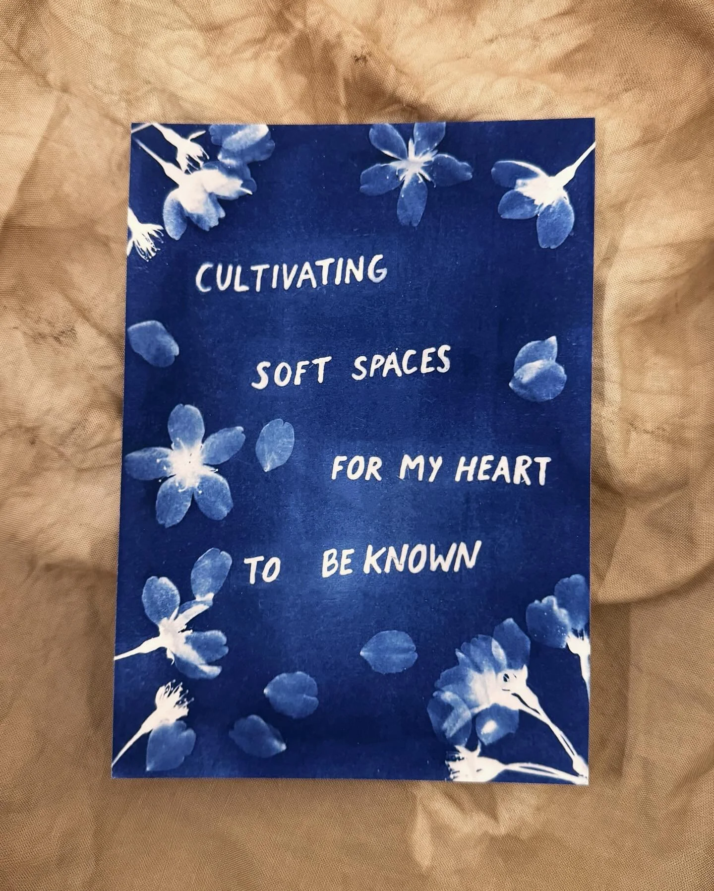 Fine art prints of this cyanotype are now up in my shop - thanks @caitlin.m.tan for the request!

I love this print so much. 

I&rsquo;m reminded of what I was moving through when I made it, and how that connects and continues to weave through my lif