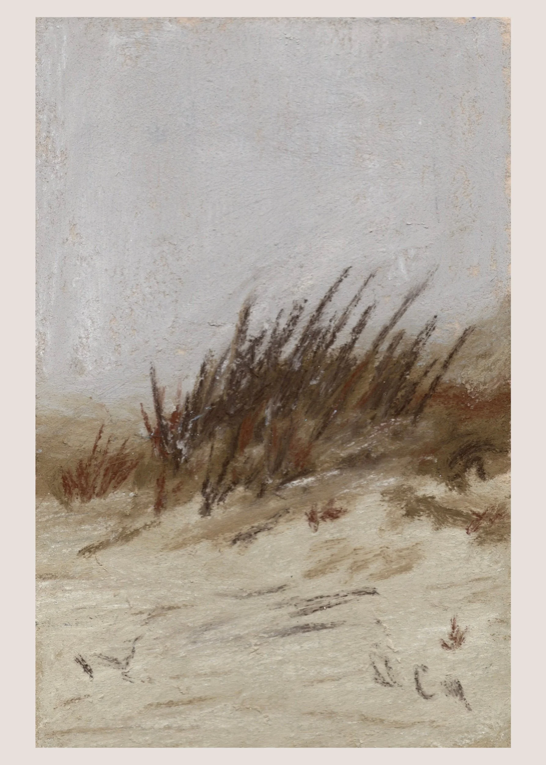 (r) Gould's Inlet, St Simons Island, GA - Soft Patel Landscape Fine Art Giclee Print