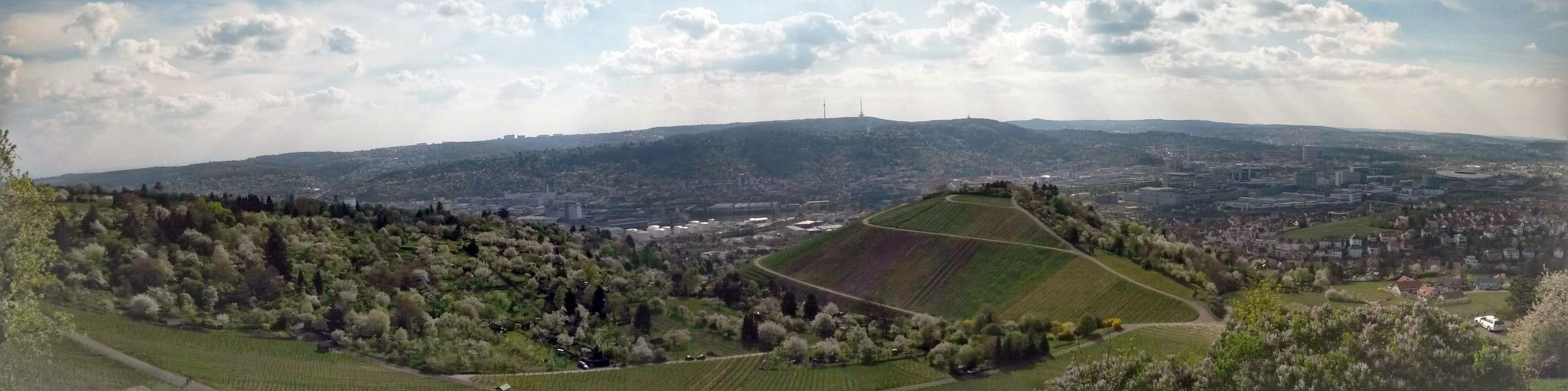 Panoramic view from the Rotenberg