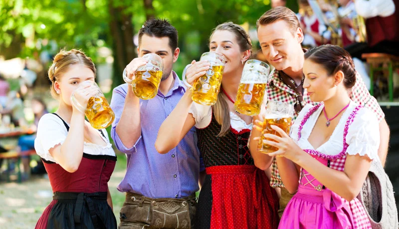 Typical modern fest tracht
