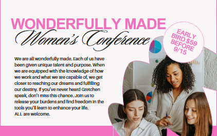 "Wonderfully Made" Women's Conference