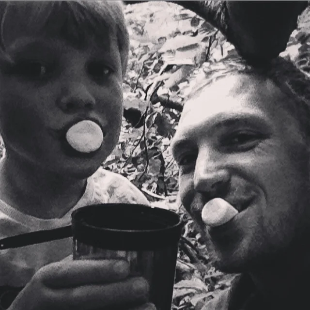 The last of the hot choccy...