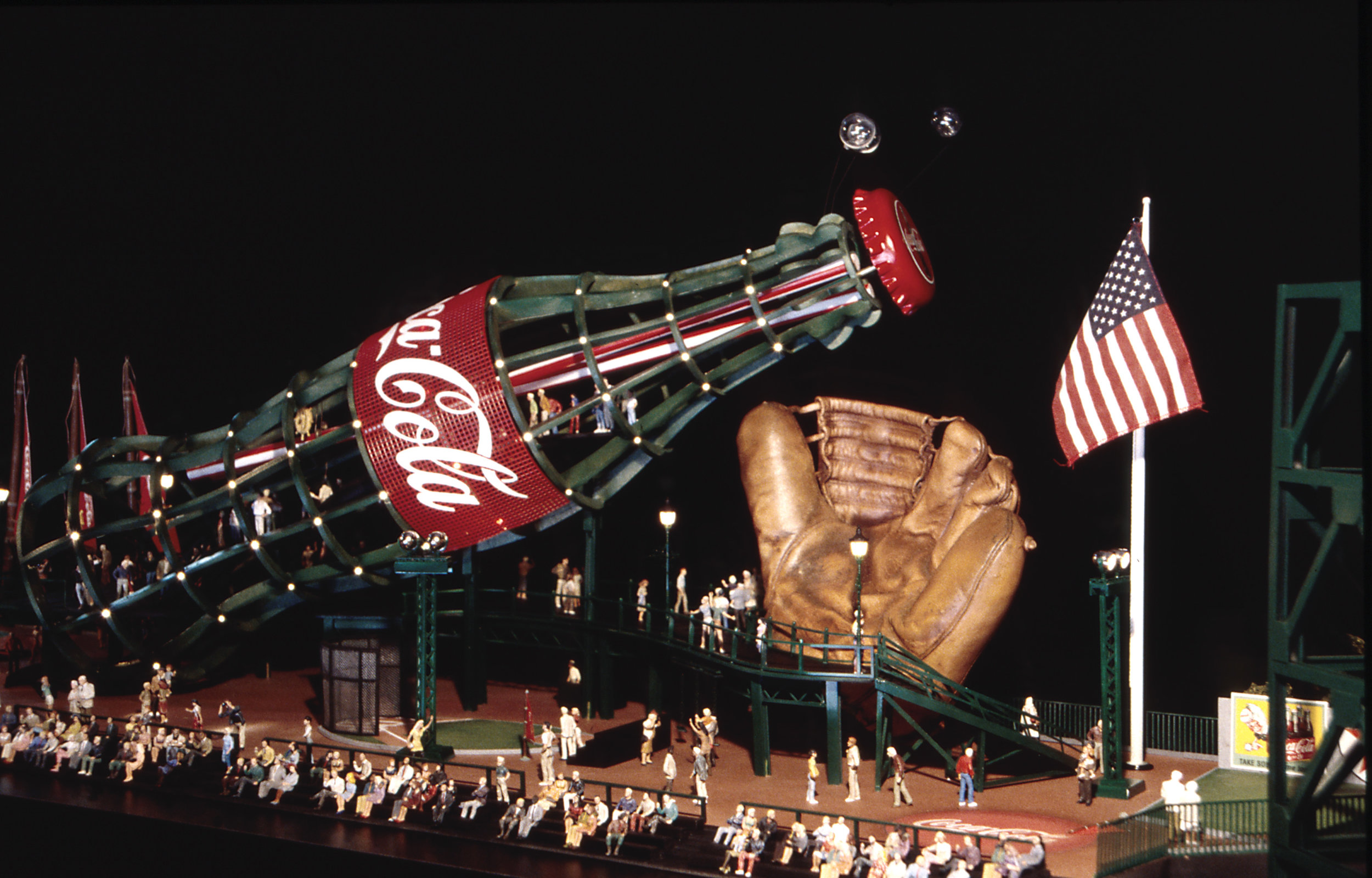 Coca Cola slide at AT&T Park 