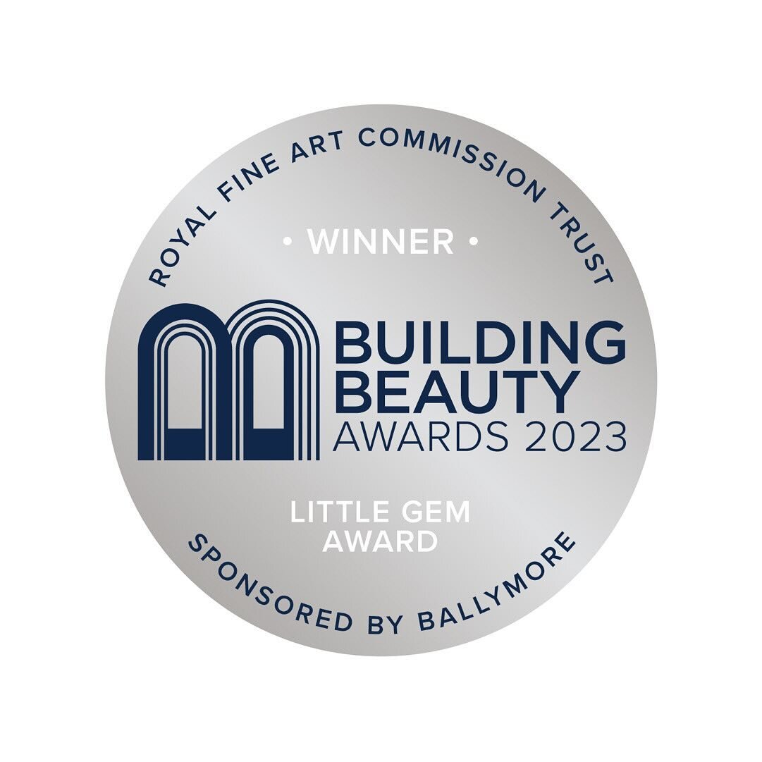 | Building Beauty Awards 2023

We are thrilled to have won the Little Gem category at the 2023 Building Beauty Awards for the new cafe with @sandersonsculpture and @fold_eng for @orielplasglynyweddw. 

Organised by the Royal Fine Arts Commission Trus