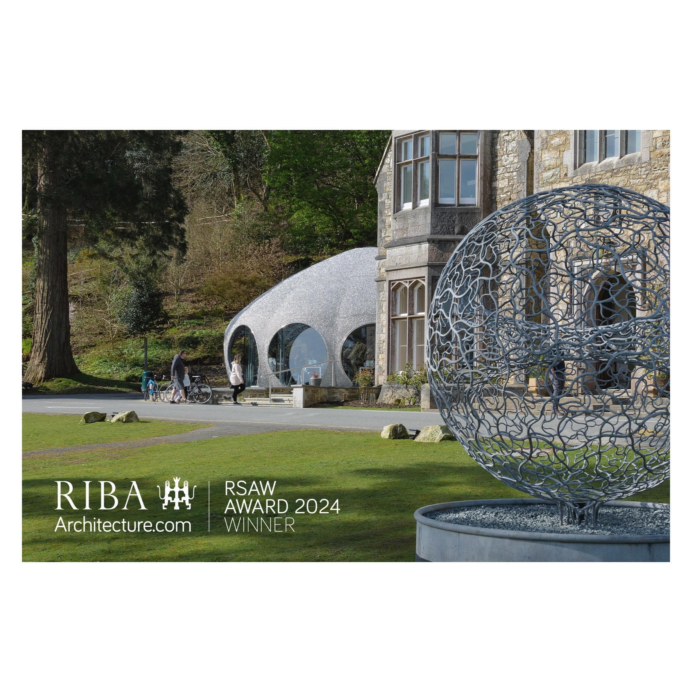 | RSAW Award 2024

We are thrilled to have won a Royal Society of Architects in Wales award last night in Cardiff for our collaborative project with @sandersonsculpture and @fold_eng for @orielplasglynyweddw

The RSAW Jury commented:
Located in north