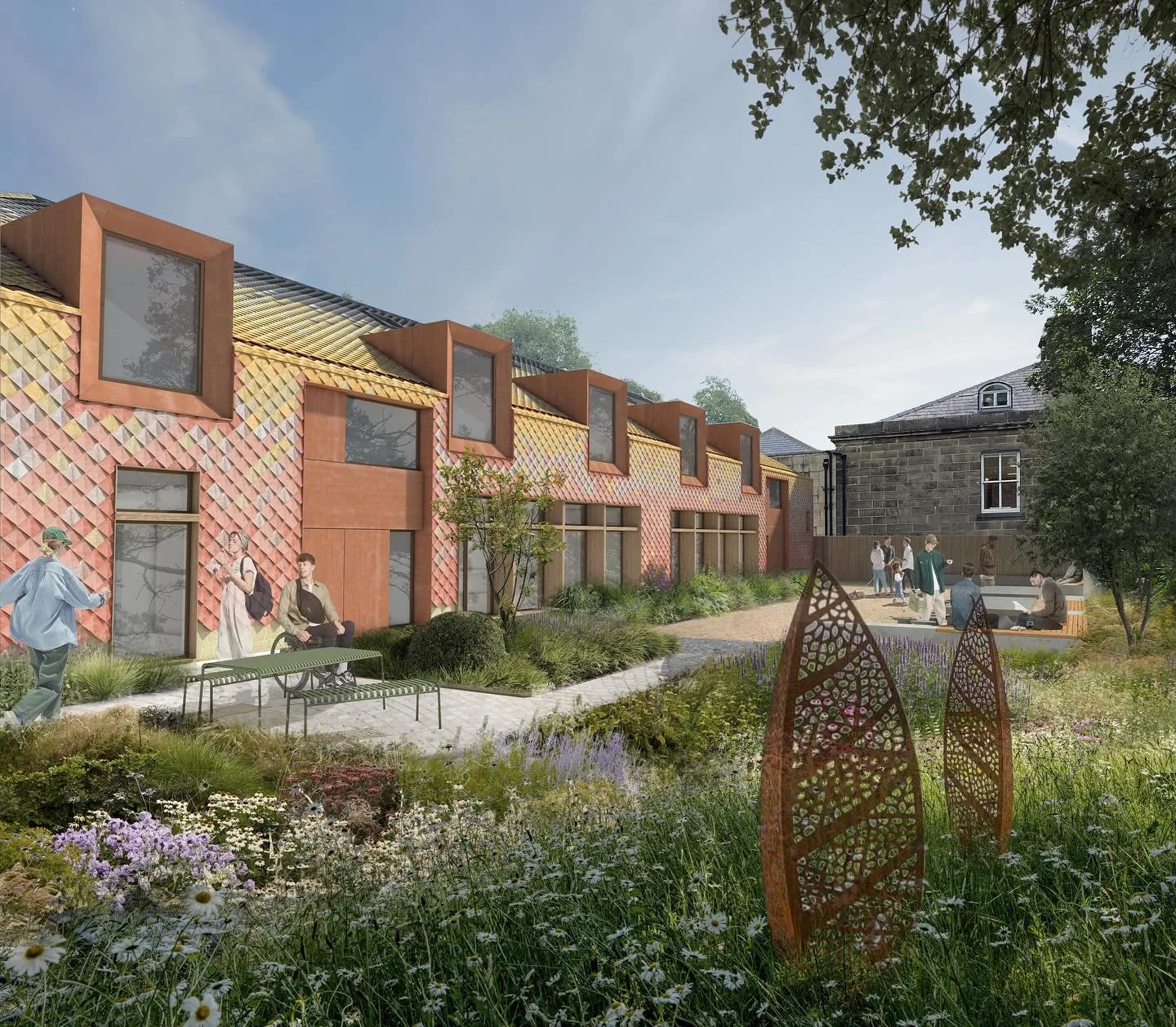 Proud to have been named runners-up in an invited competition to provide the Whitaker Museum and Art Gallery in Lancashire with new artist studios, artist accommodation and visitor accommodation that would be inclusive and accessible to all. &nbsp;

