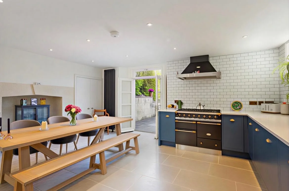 We successfully secured listed building and planning consent for alterations to this Grade II listed end-of-terrace property in Bath. 

The work focused on the refurbishment of the lower ground floor to create a generous family space centred around t