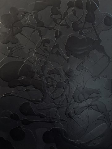 Shadows (framed) 60 x 48 in. Latex and Acrylic on Panel $4,800 INQUIRE