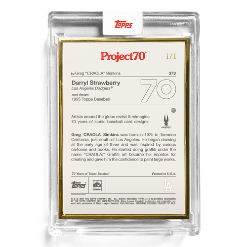Darryl Strawberry: Simkins Limited Edition Baseball Card Drop