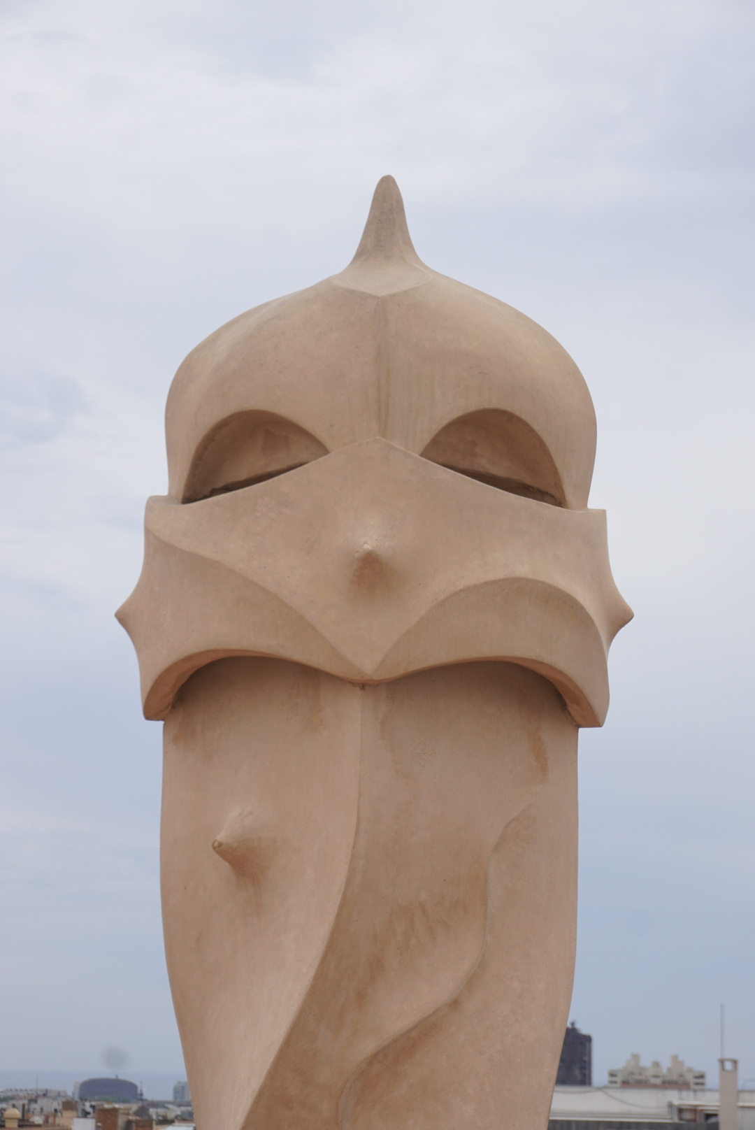 Casa Mila Roof top vent Barcelona, Spain © 2016 David Harrop