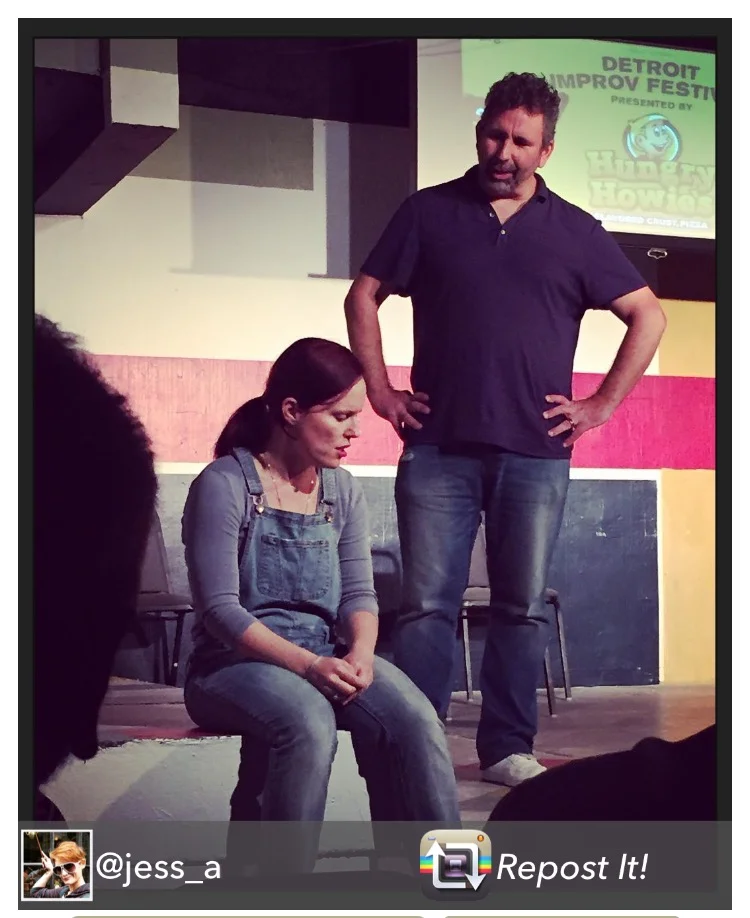 "Orange Tuxedo" performed on Friday August 12th at 10pm. Orange Tuxedo is a two person improv show from a husband and wife team who, collectively, have been doing improv for seven hundred years. In this show, they aim to create grounded relationships, formed by eccentric characters. Craig teaches improvisation at iO West, Carla teaches at The Second City in Hollywood. If you like comedy, you may have seen Craig wear various mustaches and costume pieces on Comedy Central’s Drunk History. If you like drunken history, you may have seen Carla drink various beers on Instagram. They perform regularly at The Second City and iO West in Los Angeles. http://orangetuxedoimprov.tumblr.com/