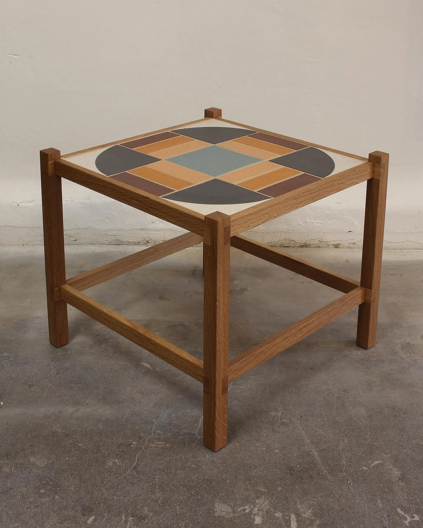 the latest side table collaboration with @katandroger &lsquo;s beautiful tile designs