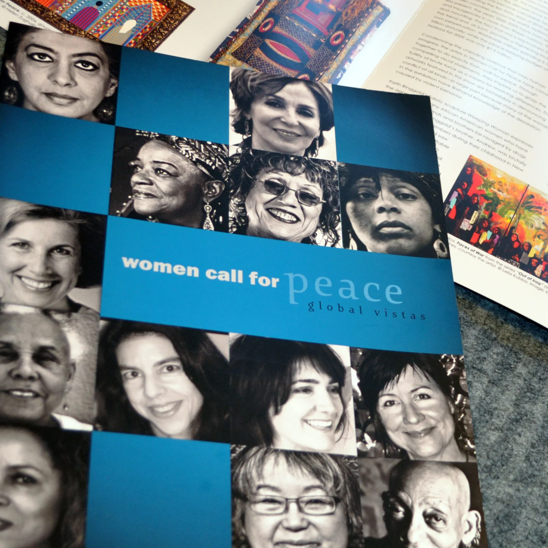women call for peace brochure