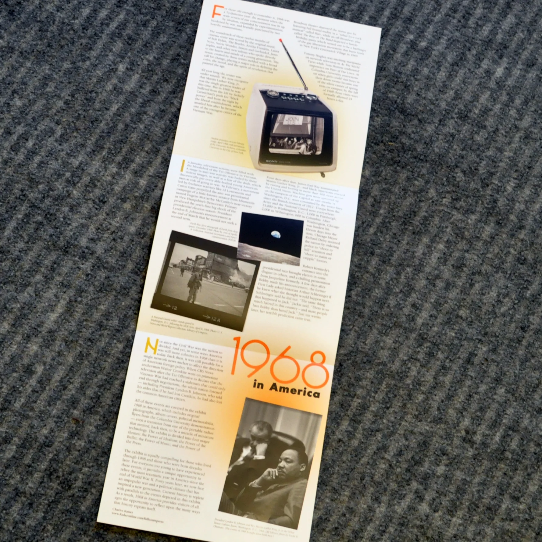 1968 Interior of Brochure