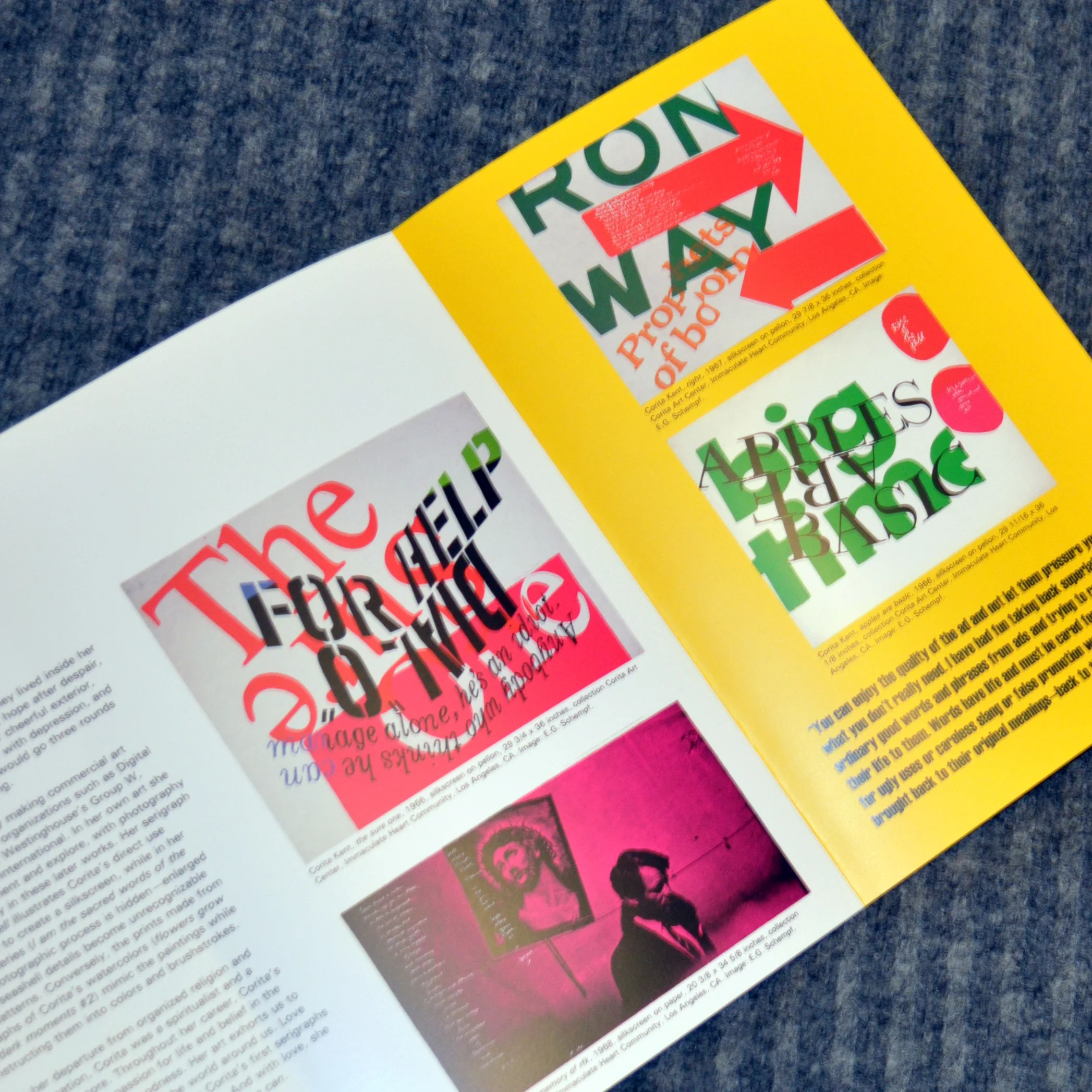 sister corita brochure