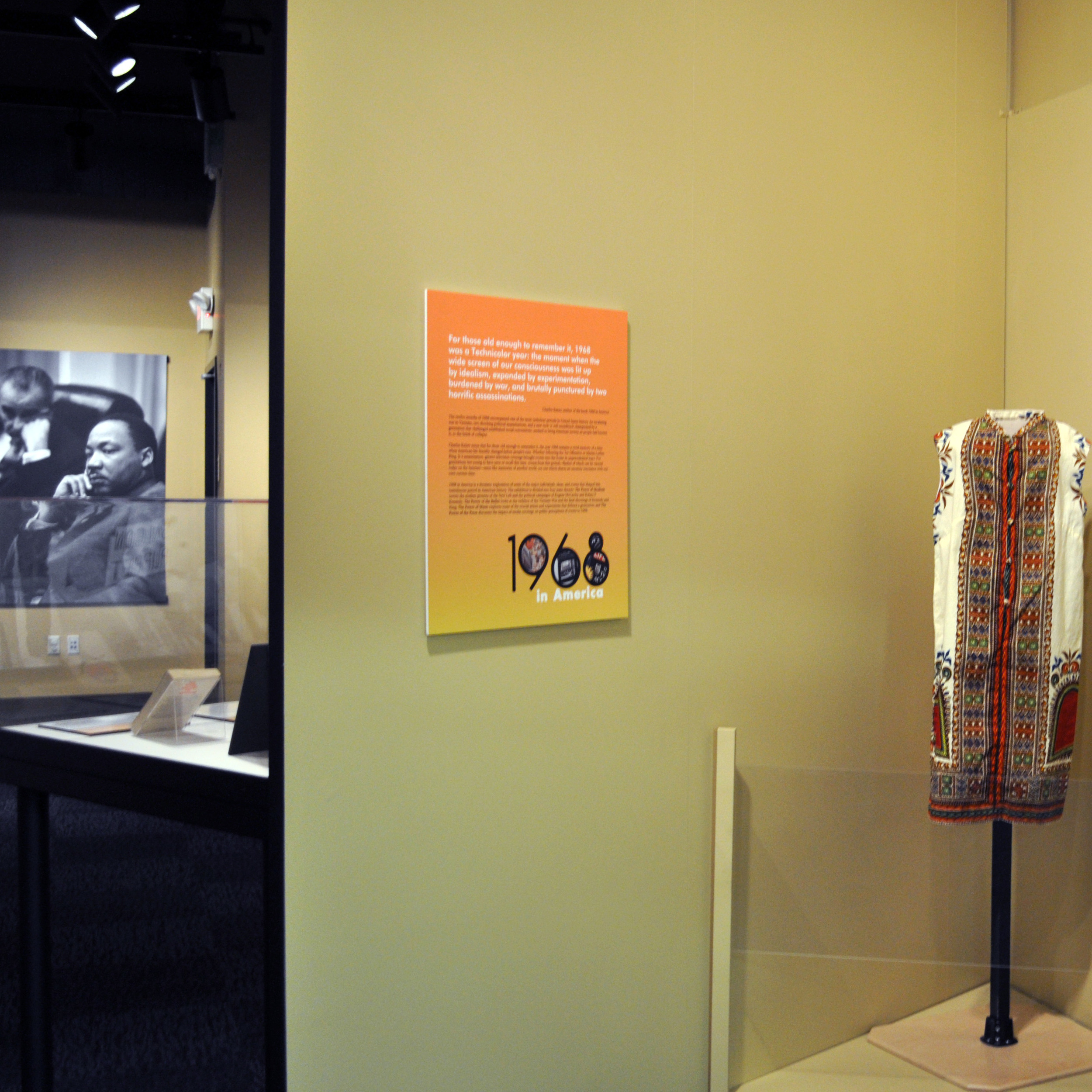 1968 in America Text Panel