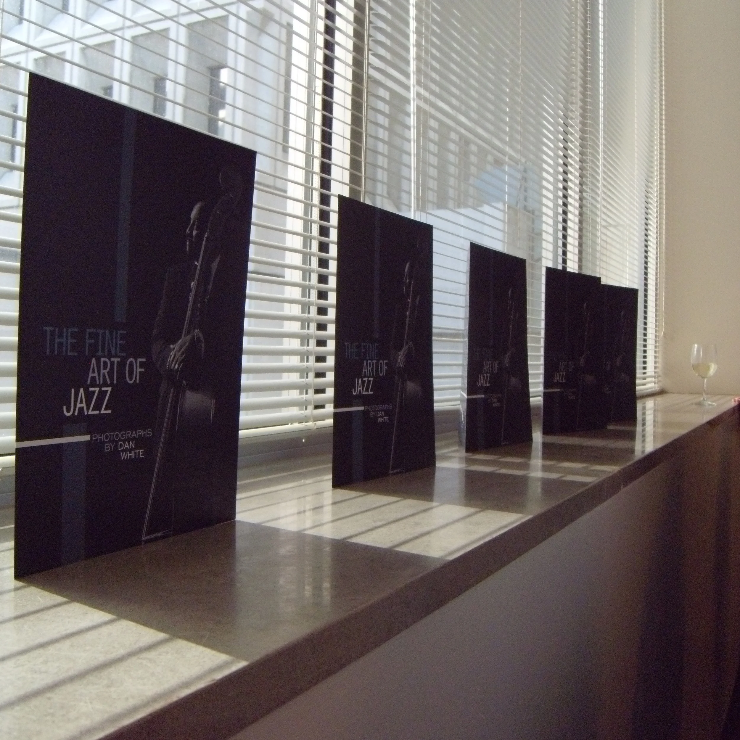 the fine art of jazz exhibition opening