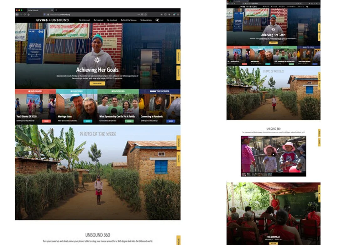 Living Unbound online