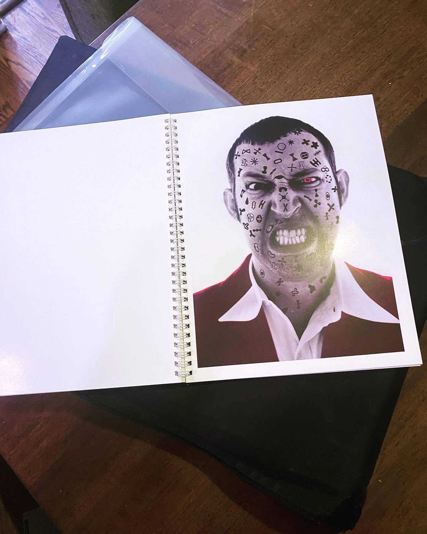 I found this exhibition proposal in my big box of past work and I haven&rsquo;t looked at it in years! It&rsquo;s one of my first projects where I could actual have negative space! I wish this exhibition would have happened. Don&rsquo;t judge the ban