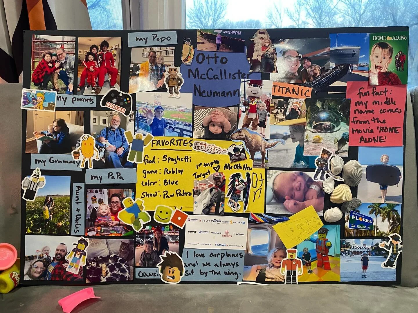 Otto&rsquo;s about me poster!