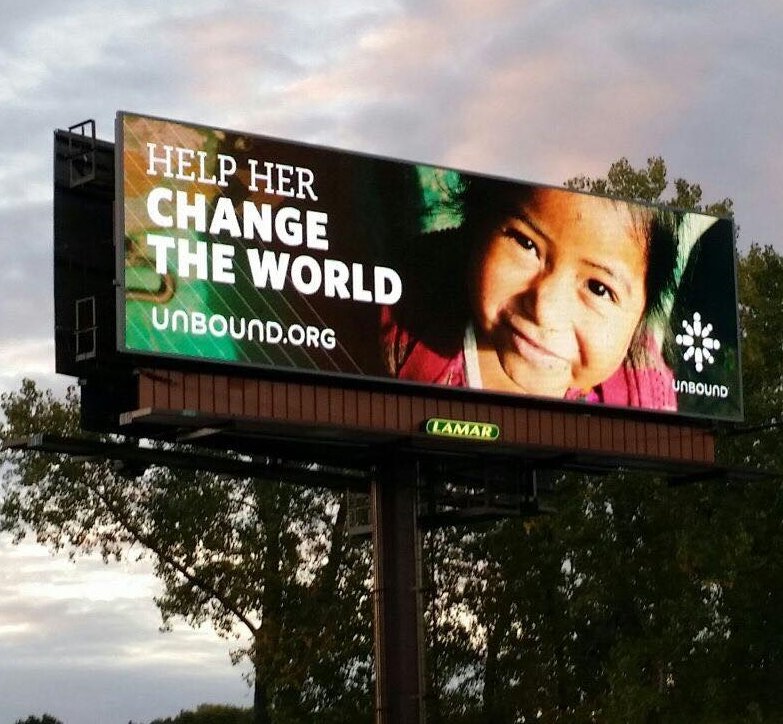 Unbound billboard