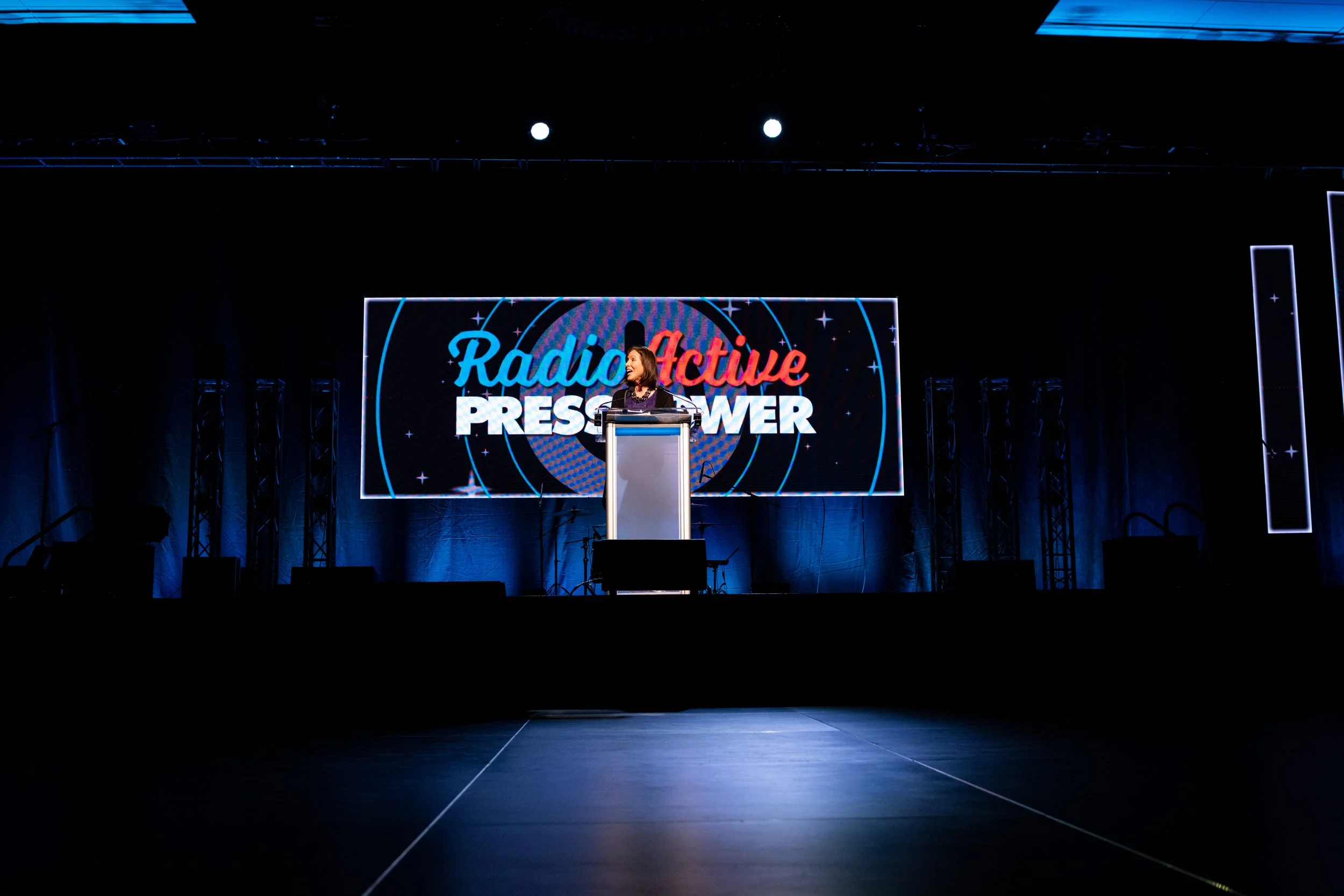  Press Power stage. 