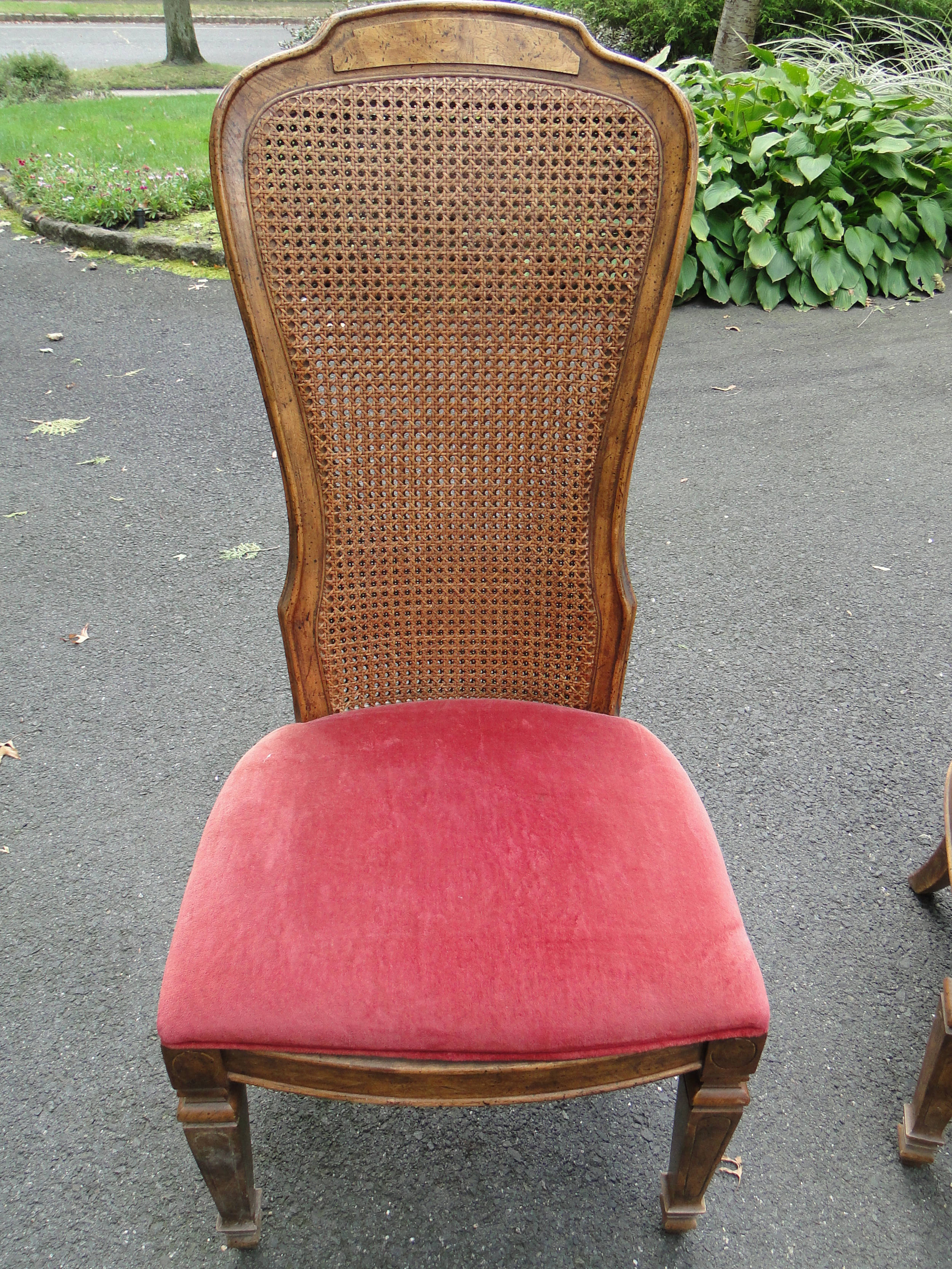 "Before" photo of chair