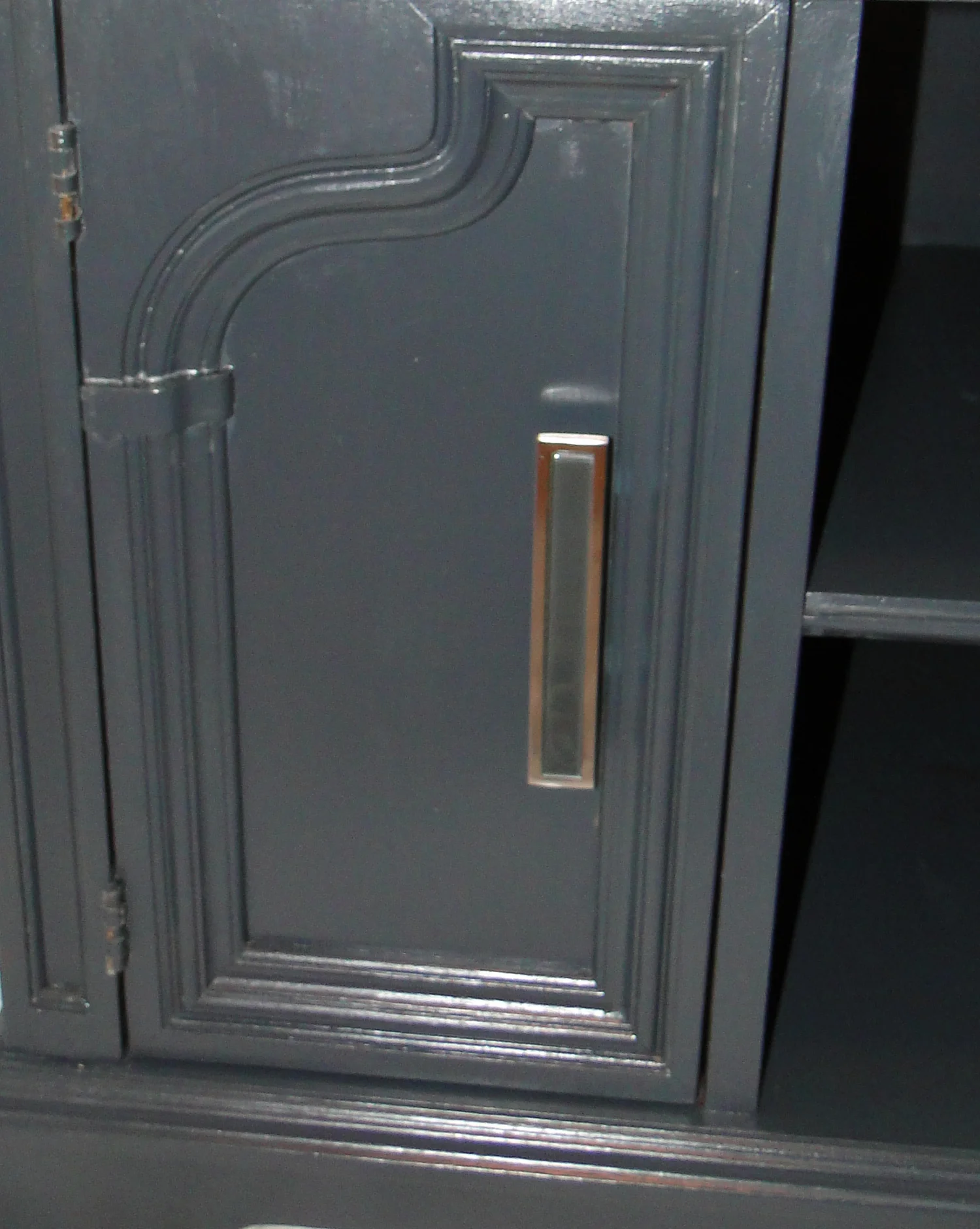 Close up of new handles